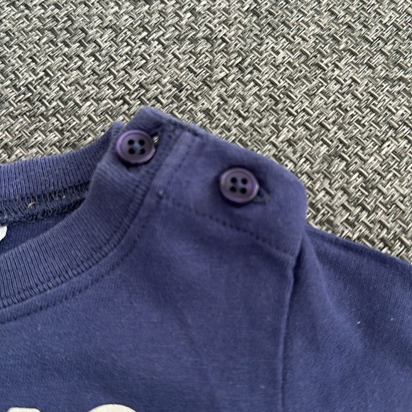 Baby Boden Digger Long-sleeve tee, size 3-6 months, blue - Picture 4 of 5